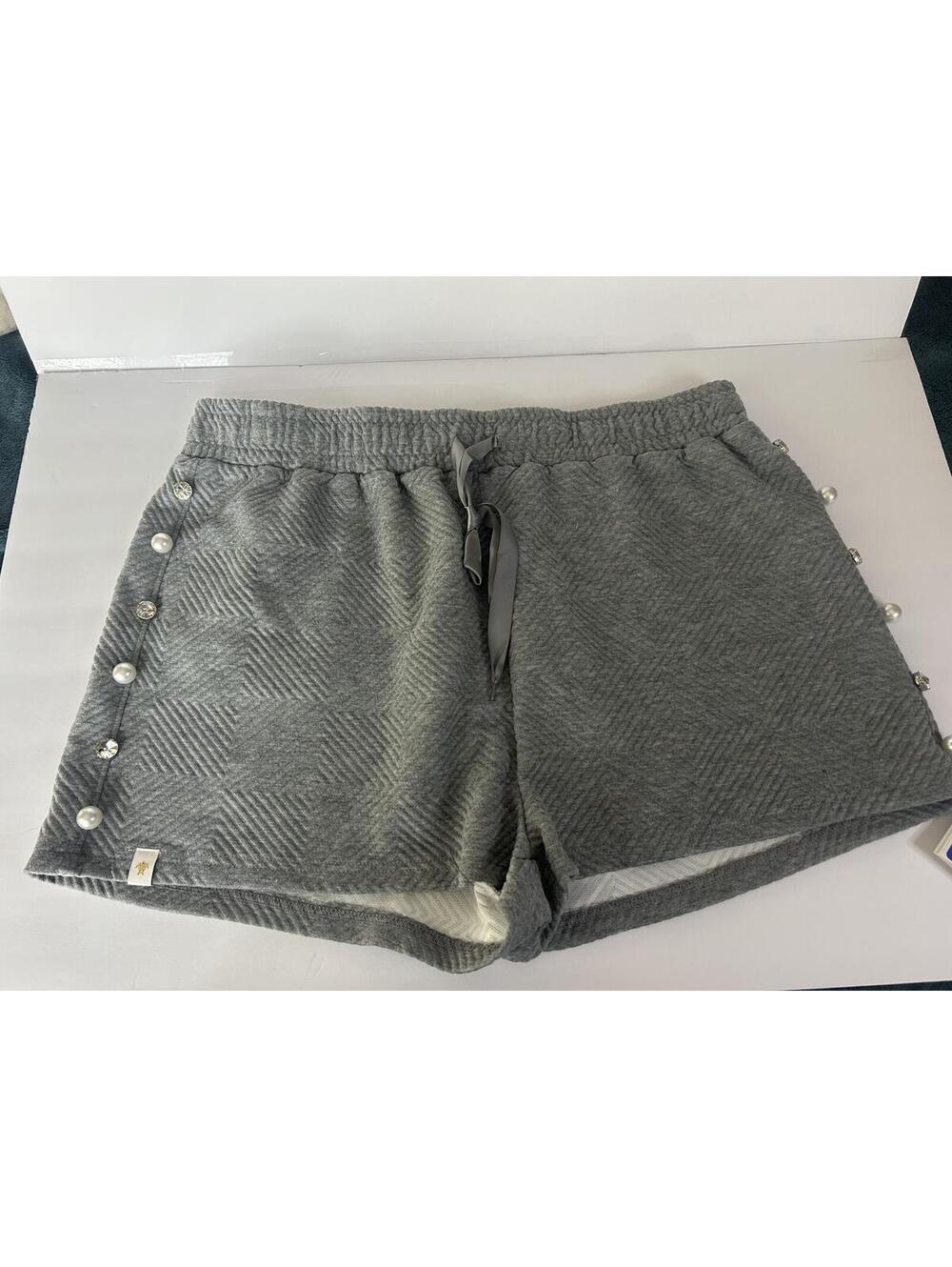 Gray Geometric Pattern Shorts [COPY]